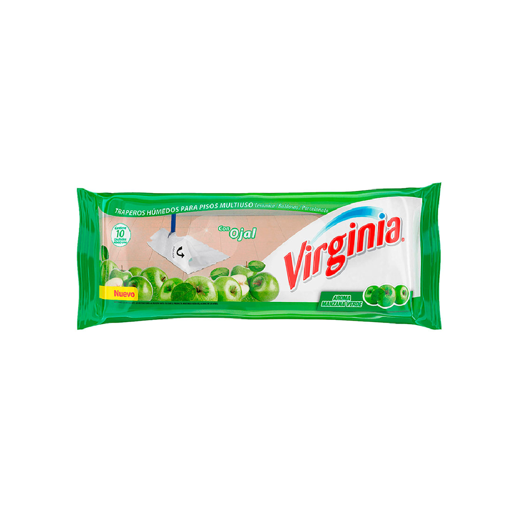 Trapero piso Mult. Verde VIRGINIA 12x10un