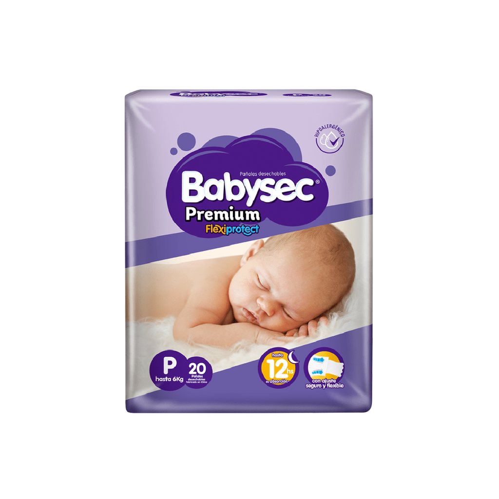 Pañal P BABYSEC 8x20un