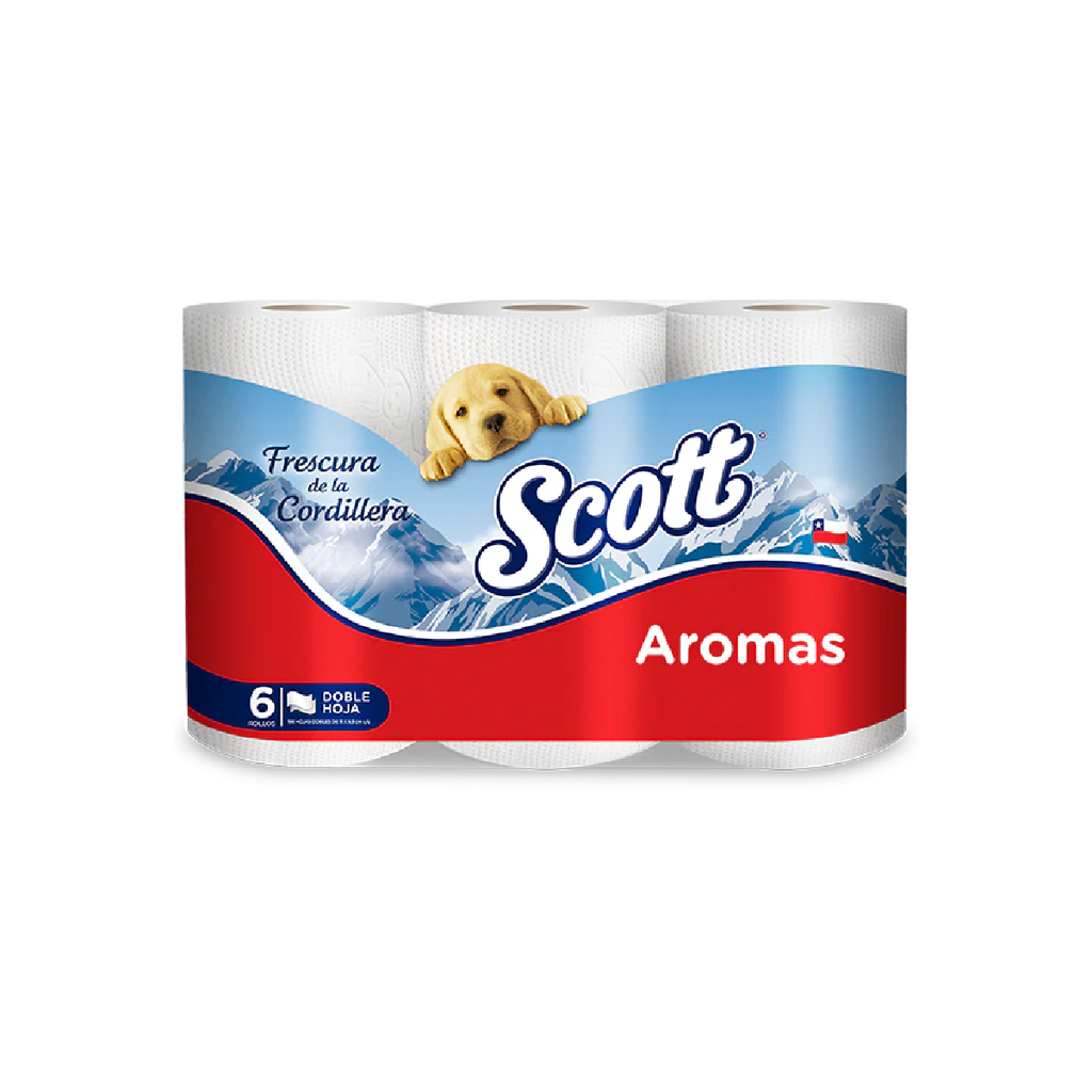 Papel Higienico Aroma SCOTT 8x6x21mts