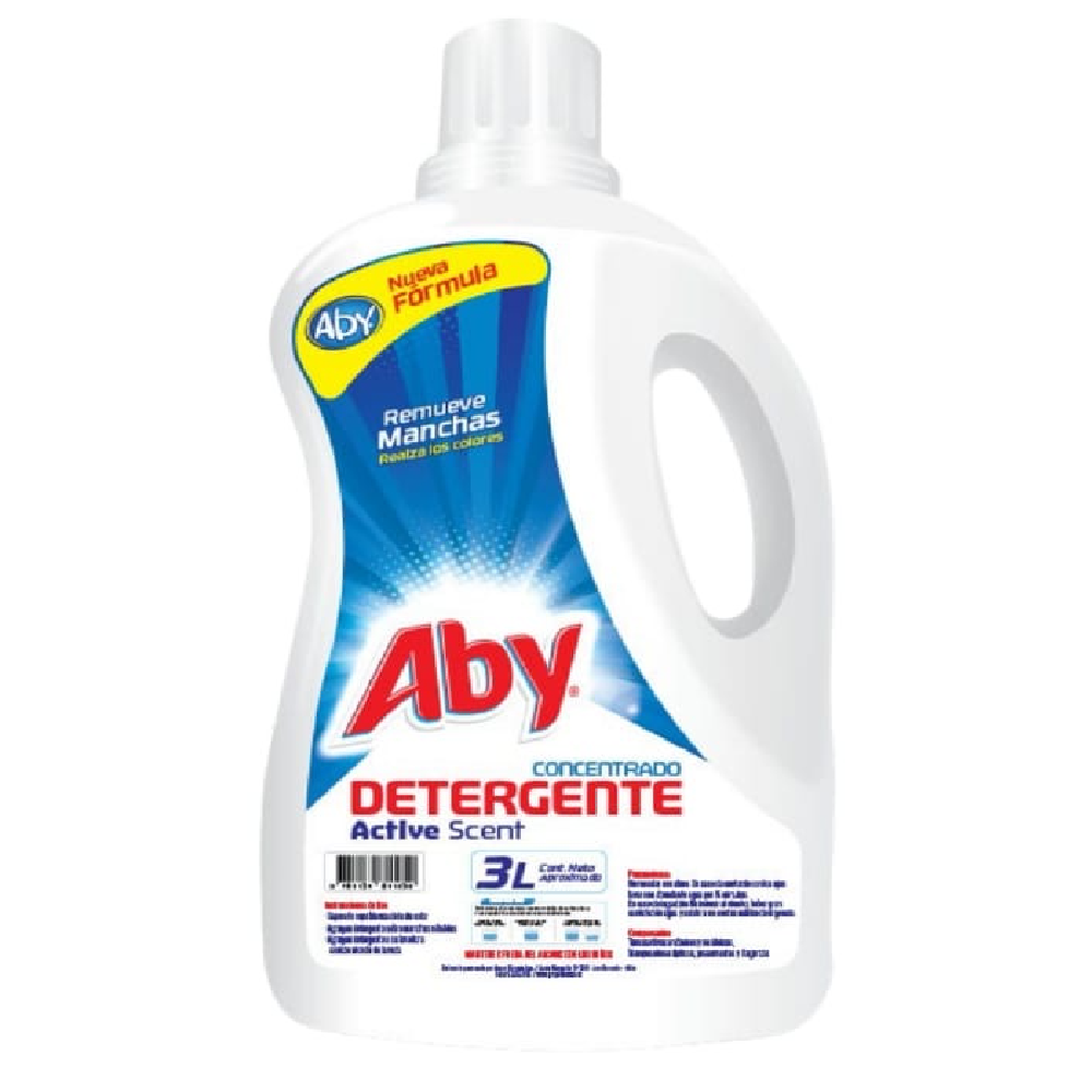 Detergente Active Scent ABY 4x3L