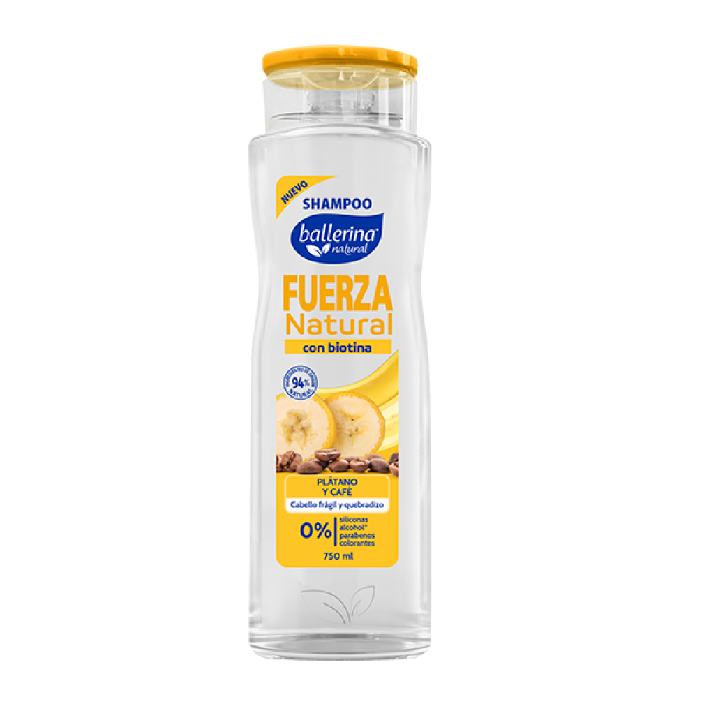 Shampoo Fuerza Frasco BALLERINA 10x750ml