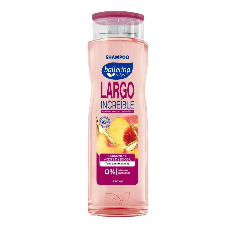 Shampoo Largo Increible Frasco BALLERINA 10x750ml