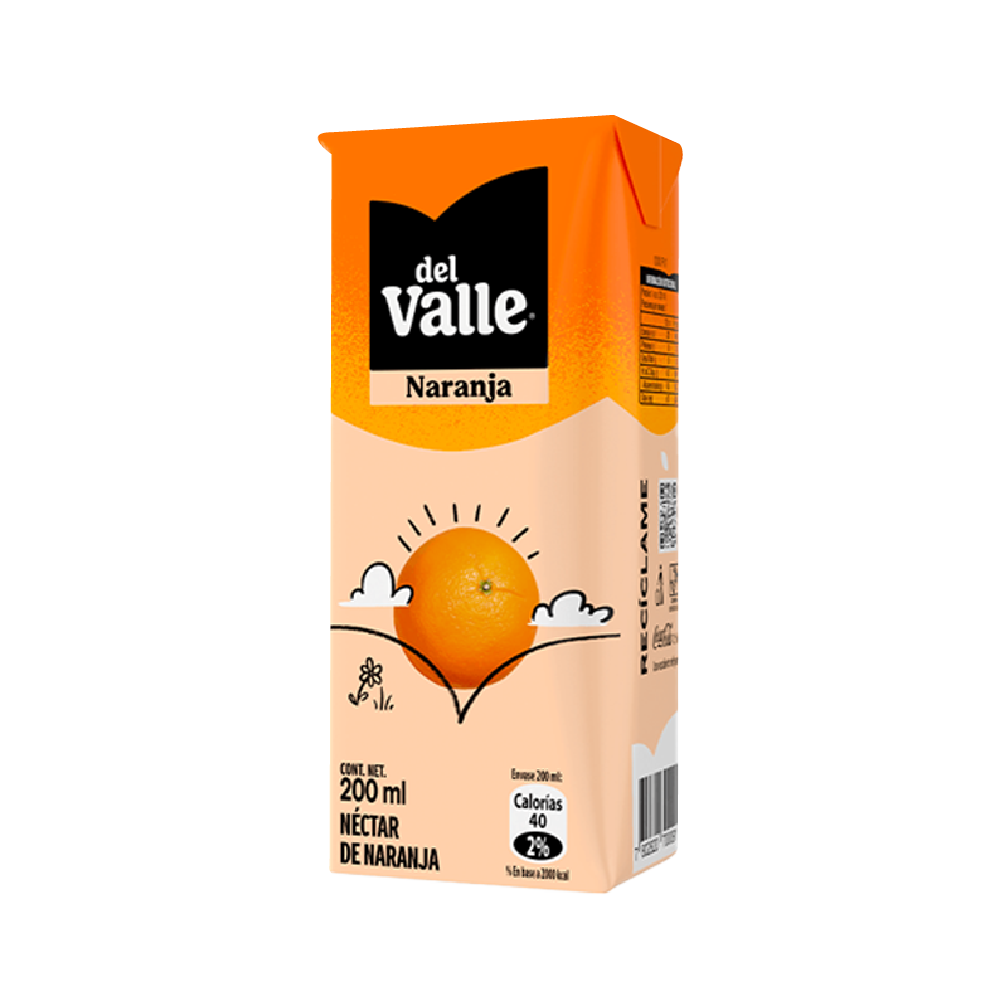 Jugo de naranja ANDINA 4x6x200ml