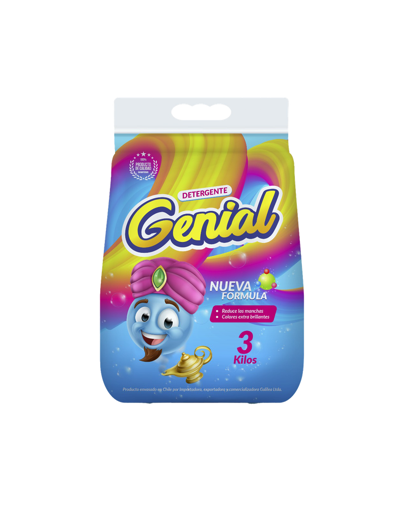 Detergente GENIAL 5x3Kg