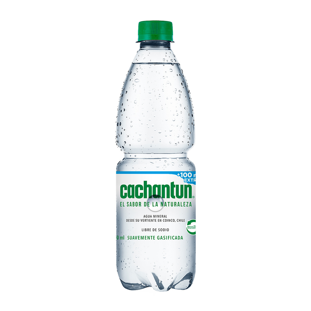 Agua mineral L/gas CACHANTUN 12x600ml
