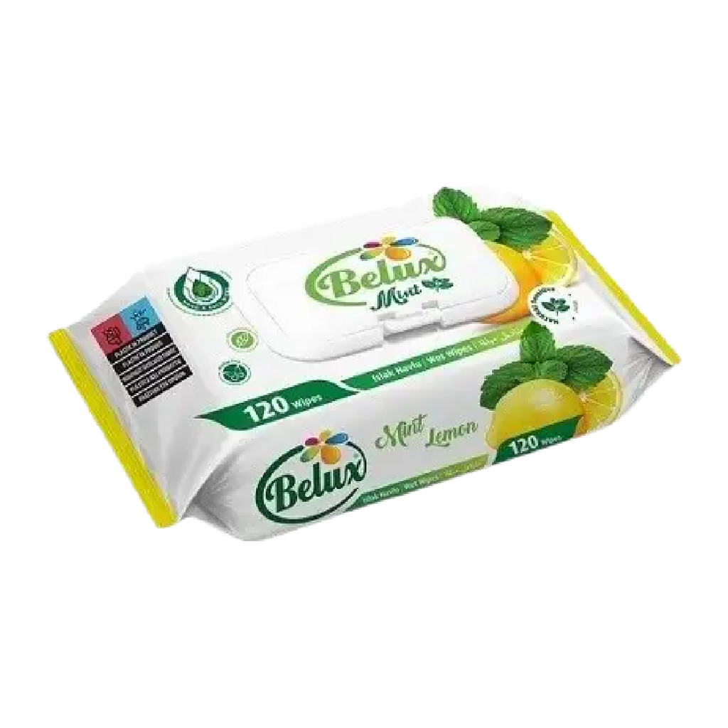 Toalla Húmeda Menta y Limón BELUX 12x120un