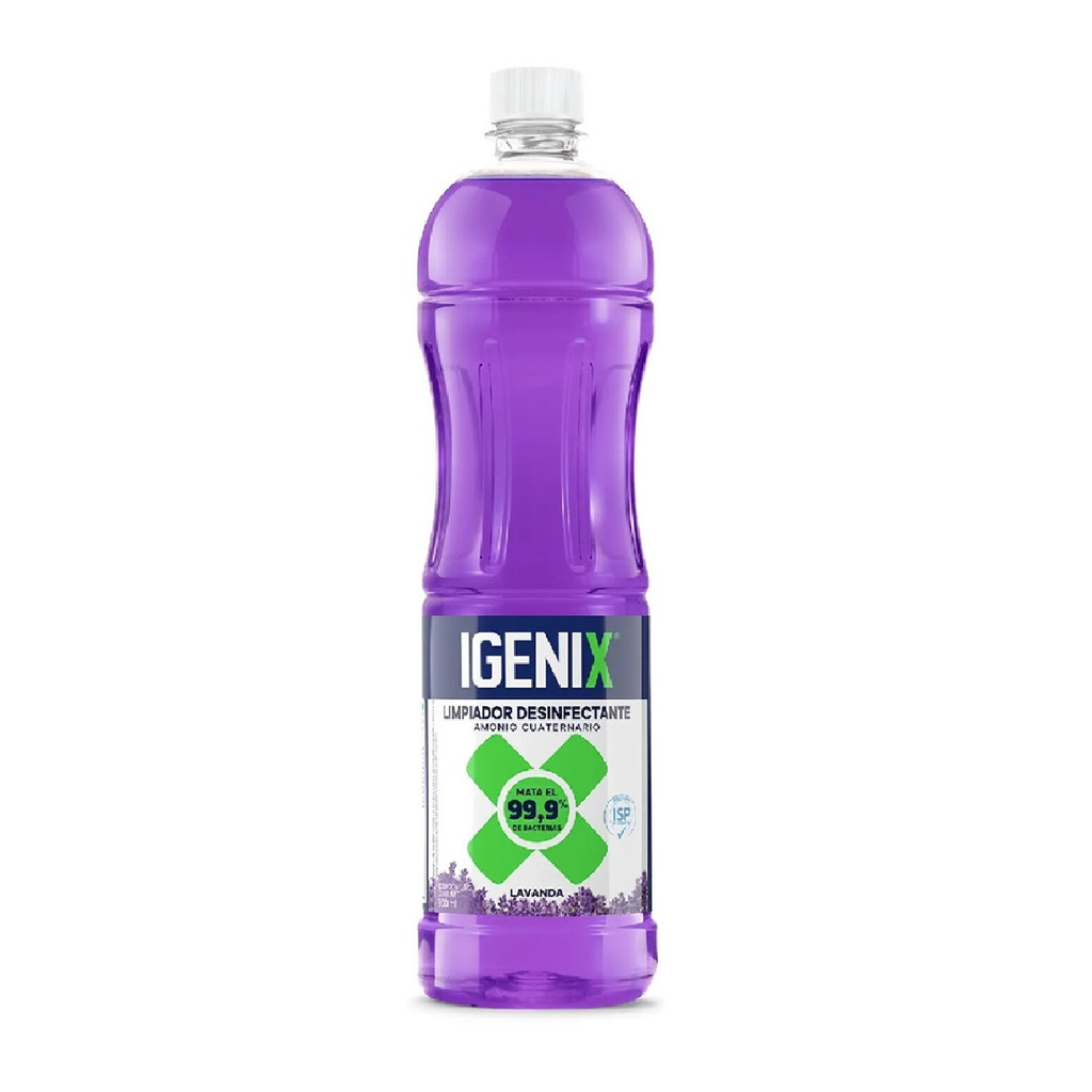 Limpiador Desinfectante Lavanda IGENIX 10x900ml