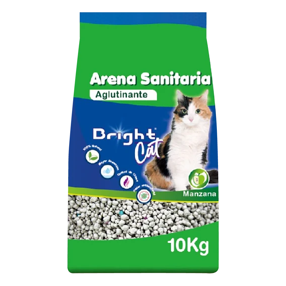 Arena Sanitaria Aglutinante Manzana BRIGHT 2X10kg