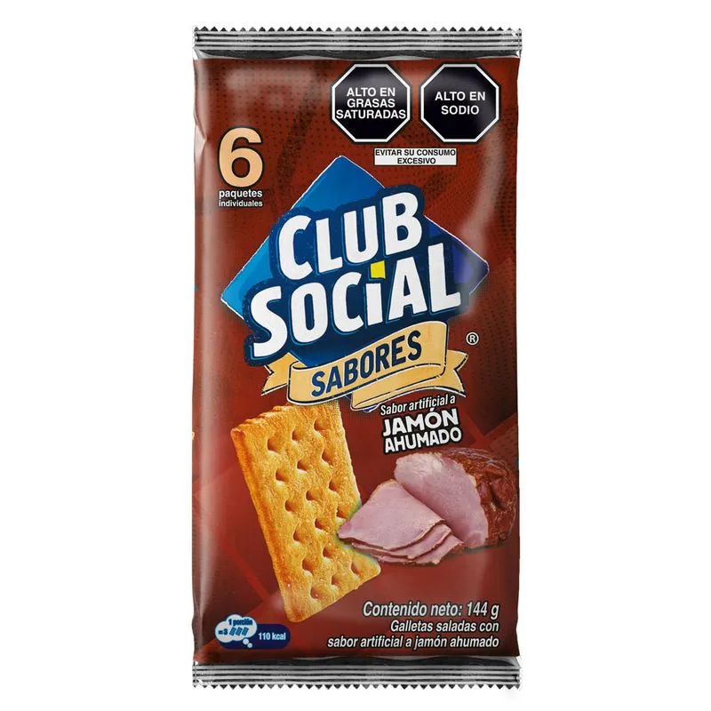 Club Social Jamon 9x24g