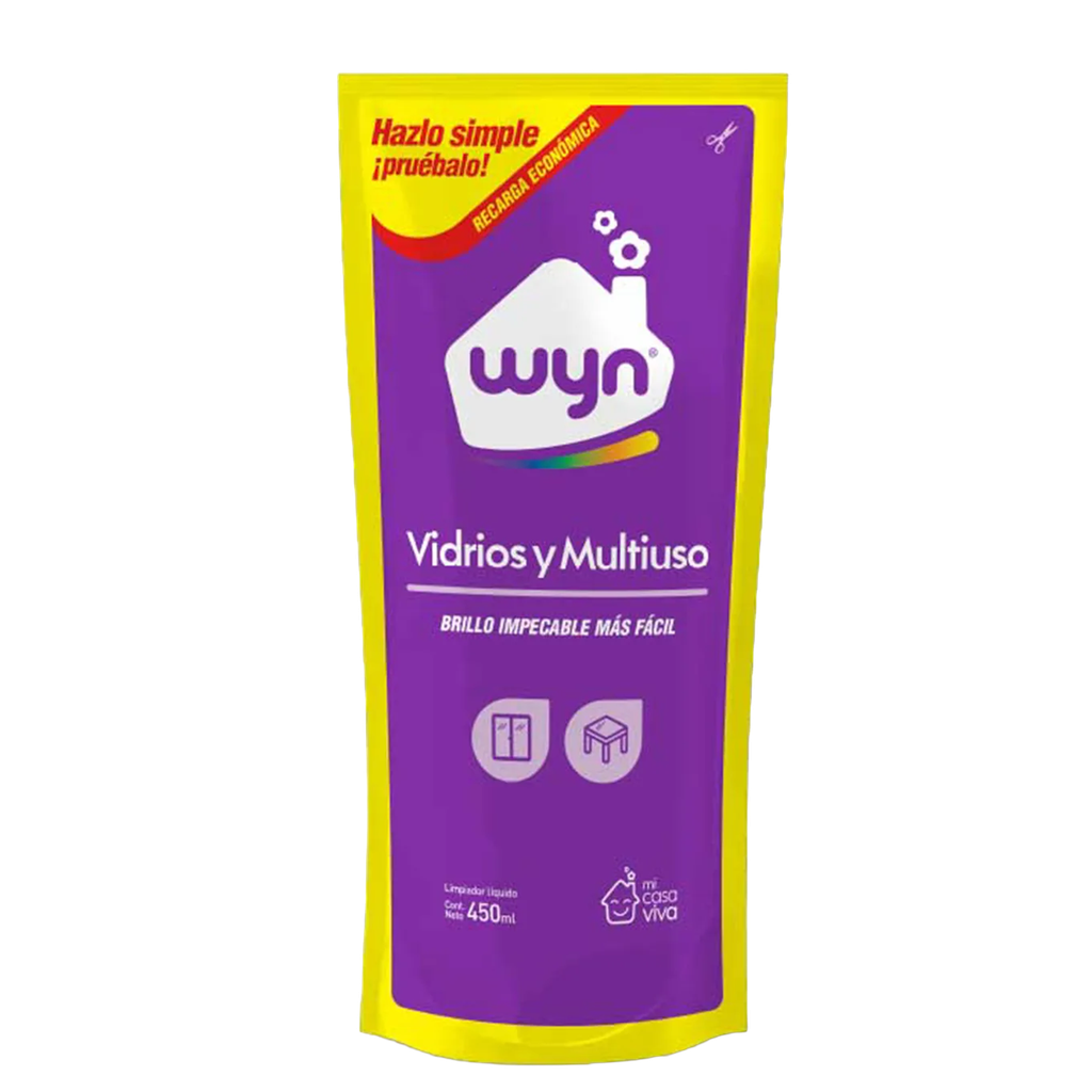 Limpiavidrios Doypack WYN 15x450ml