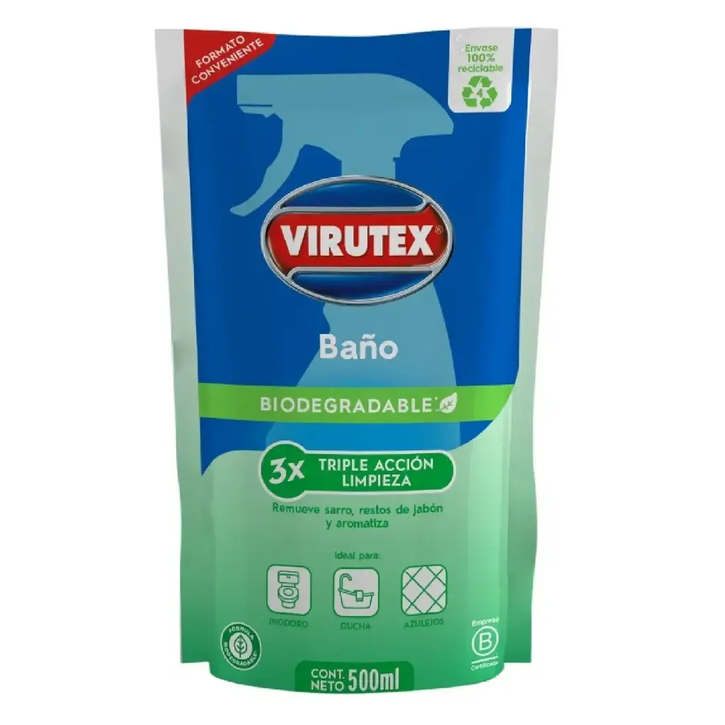 Limpiador Baños DP VIRUTEX 24x500ml