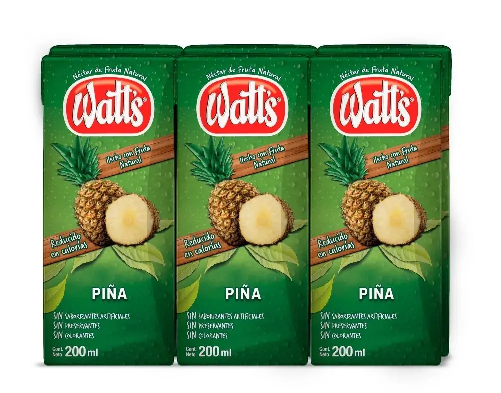 Jugo Piña WATTS 5x6x200ml