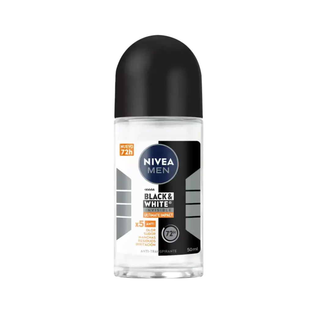 Desodorante RollOn men Black&White NIVEA 12x50ml
