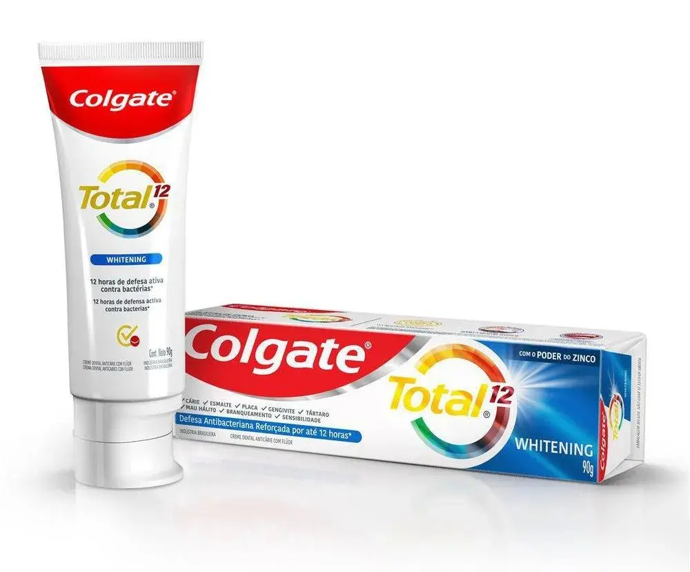 Pasta de dientes Total 12 Whitening COLGATE 12x90gr