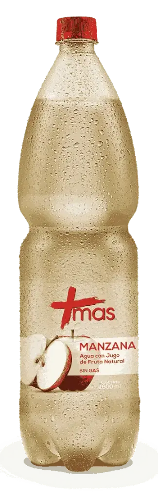 Agua Manzana MAS 6x1,6L 