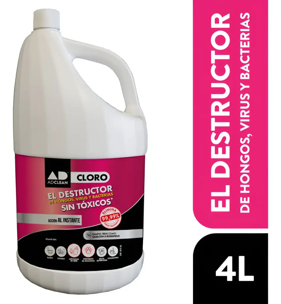 Cloro ADCLEAN 4x4L