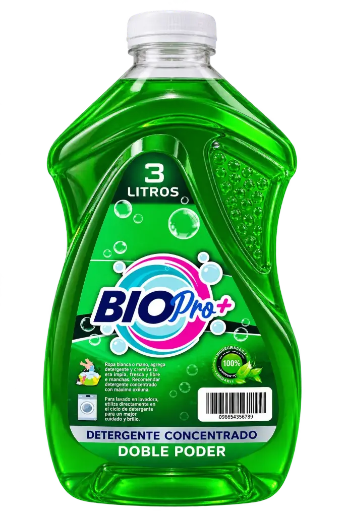 Detergente liquido Verde BioPro+ 4x3L