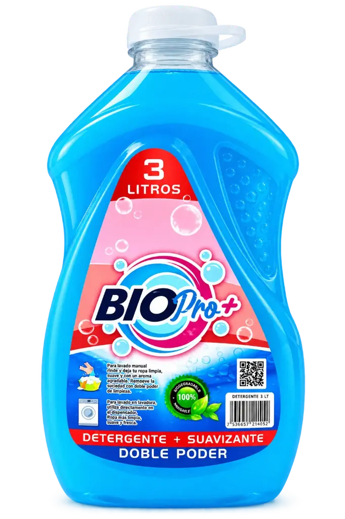 Detergente liquido + Suavizante BioPro+ 4x3L