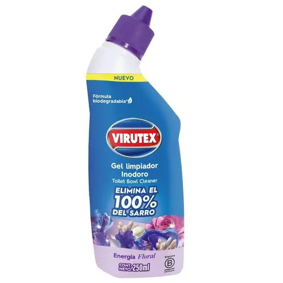 Gel Liquido Inodoro Floral VIRUTEX 24x250ml