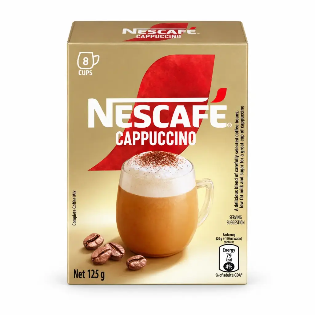 Café Instantáneo Capuccino NESCAFÉ 8x14gr