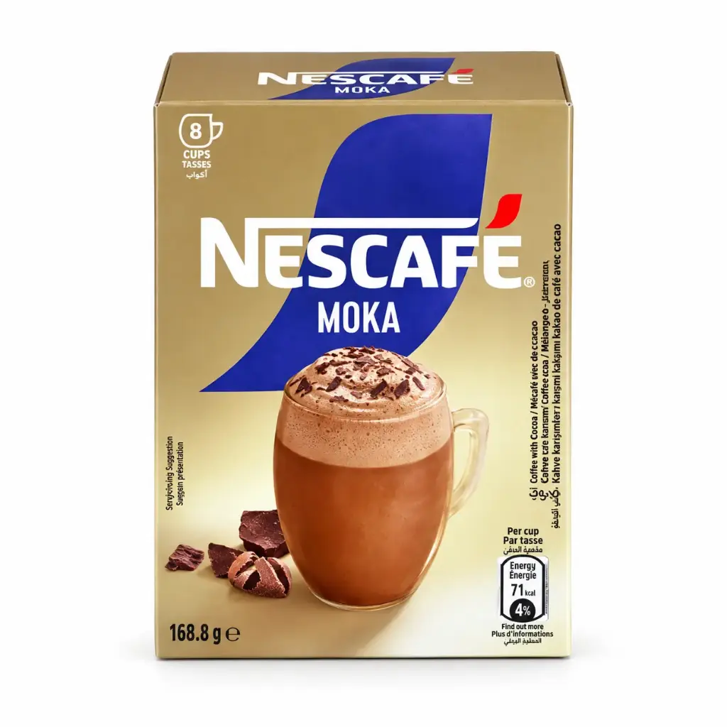 Café Instantáneo Moka NESCAFÉ 8x14gr