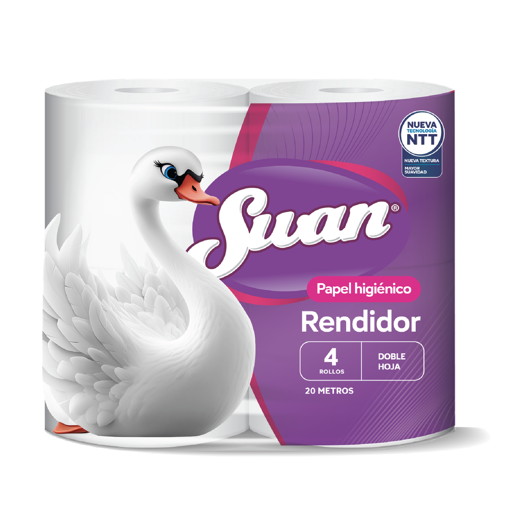 Papel Higienico Rendidor SWAN 12x4x20mts