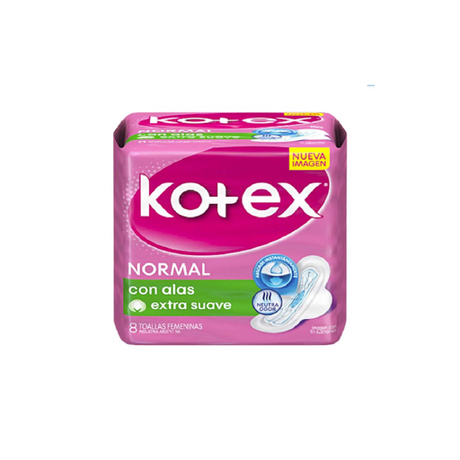 [14072] Toalla Femenina Normal Tela C/A KOTEX  48x8un