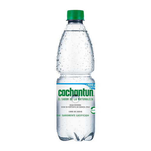 [56021] Agua mineral L/gas CACHANTUN 12x600ml