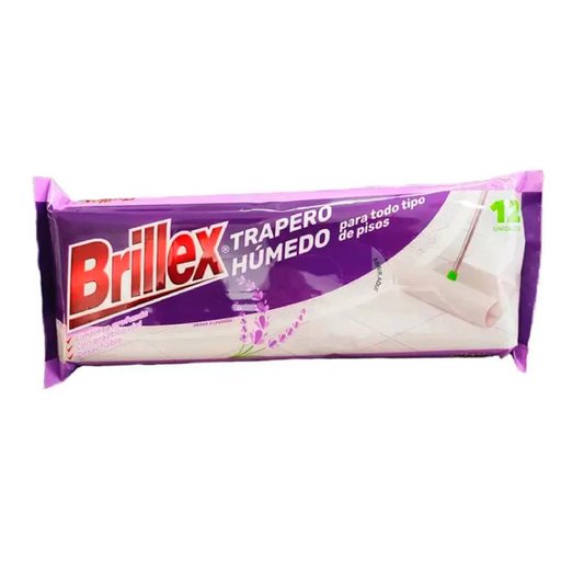 [75112] Trapero Húmedo Lavanda BRILLEX 12x12un