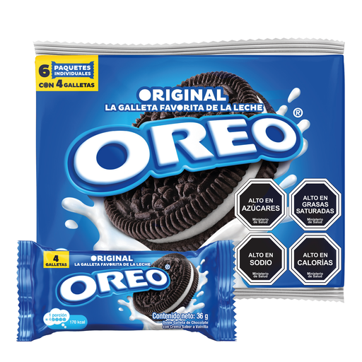 [80042F] Oreo SixPack Original 6x36g 