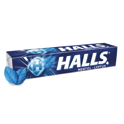 [77072F] Halls Menthol Lyptus 12x25,2g