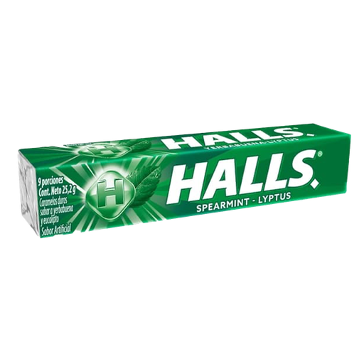 [77082F] Halls Yerba Buena 12x25,2g