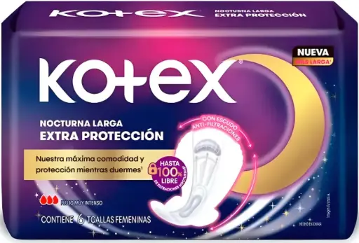 [14171F] Toalla Femenina Noctura 3D KOTEX 1x20un