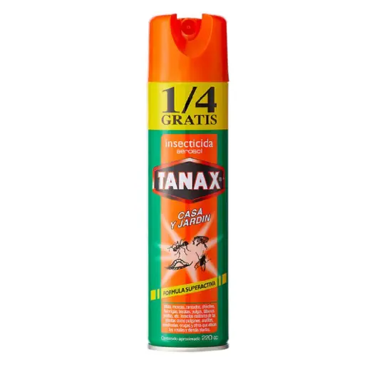 Insecticida Casa y Jardin TANAX 8x500cc
