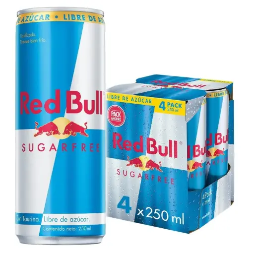 [86061] Red Bull Sugar Free 4x250cc