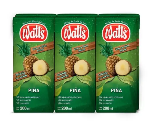 [84102] Jugo Piña WATTS 5x6x200ml
