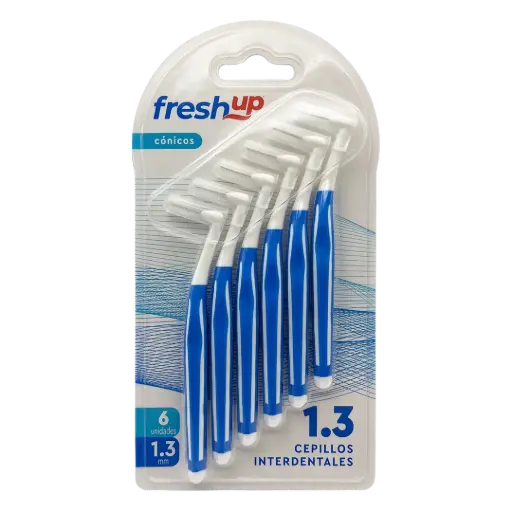 [45102] Cepillo Interdental Angulo 1,3mm FreshUp 12x6un