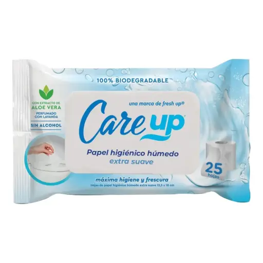 [46102] Papel Higiénico Húmedo CareUp 24x25un