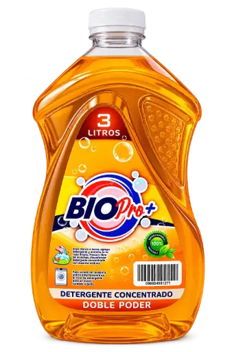 [134011] Detergente liquido naranjo BioPro+ 4x3L