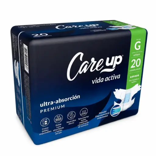 [46152] Pañal Adulto G CareUp 1x20un