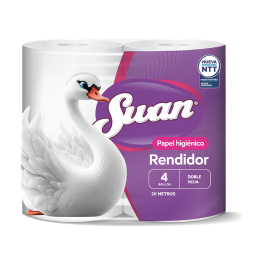 [10011] Papel Higienico Rendidor SWAN 12x4x20mts