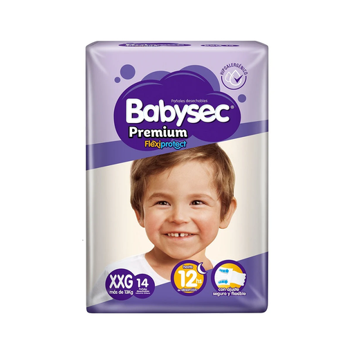 [23051] Pañal XXG BABYSEC 8x14un