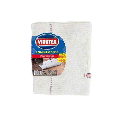 [16252] Trapero Algodon 50x40 Economico VIRUTEX 6x1un