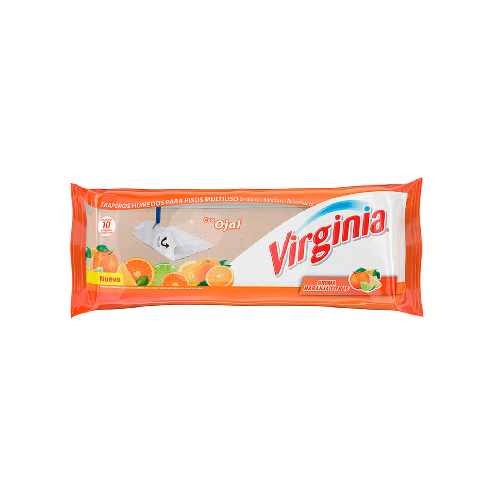 Trapero piso Mult. Naranja VIRGINIA 12x10un