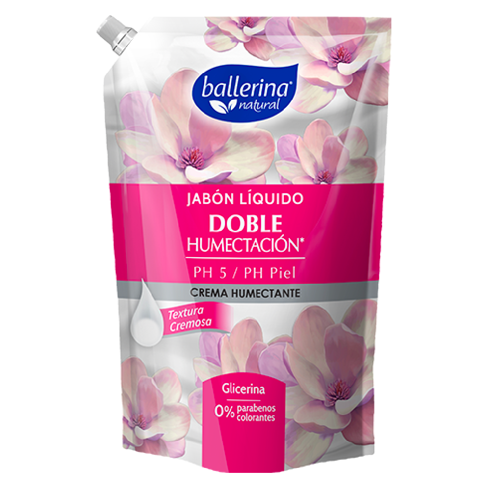 Jabon líquido crema humectante dp BALLERINA 12x750ml
