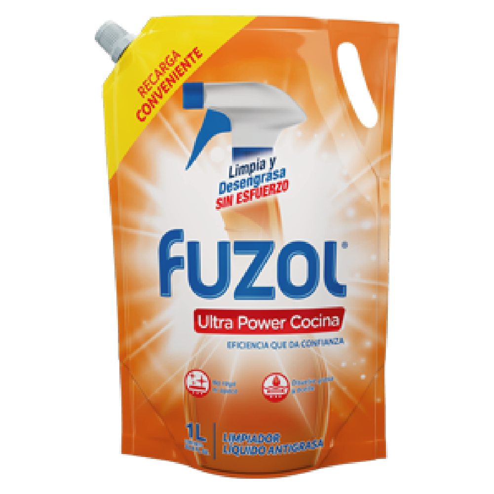 Limpiador cocina FUZOL 12x1000ml