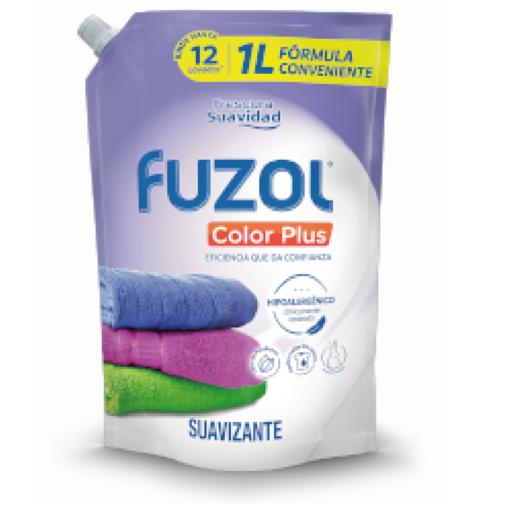 Suavizante Color Plus FUZOL 12x1000ml