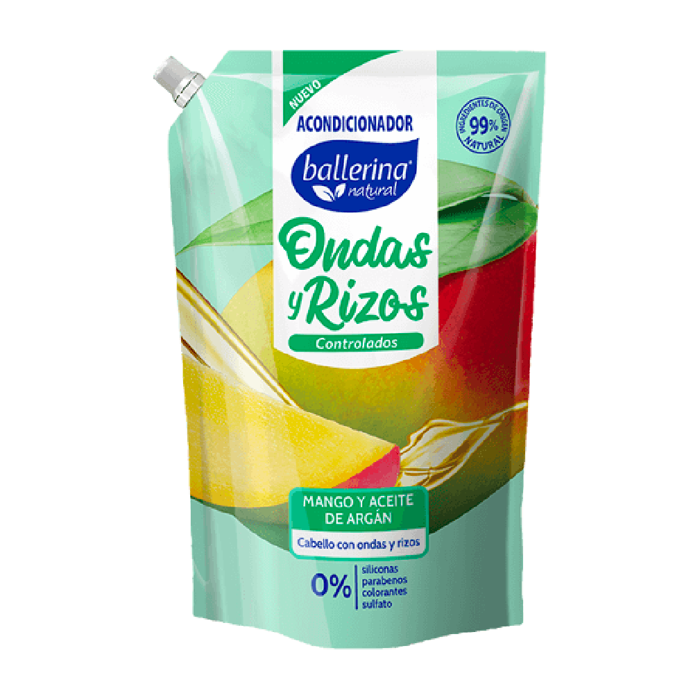 Acondicionador Onda y Rizo dp BALLERINA 12x750ml