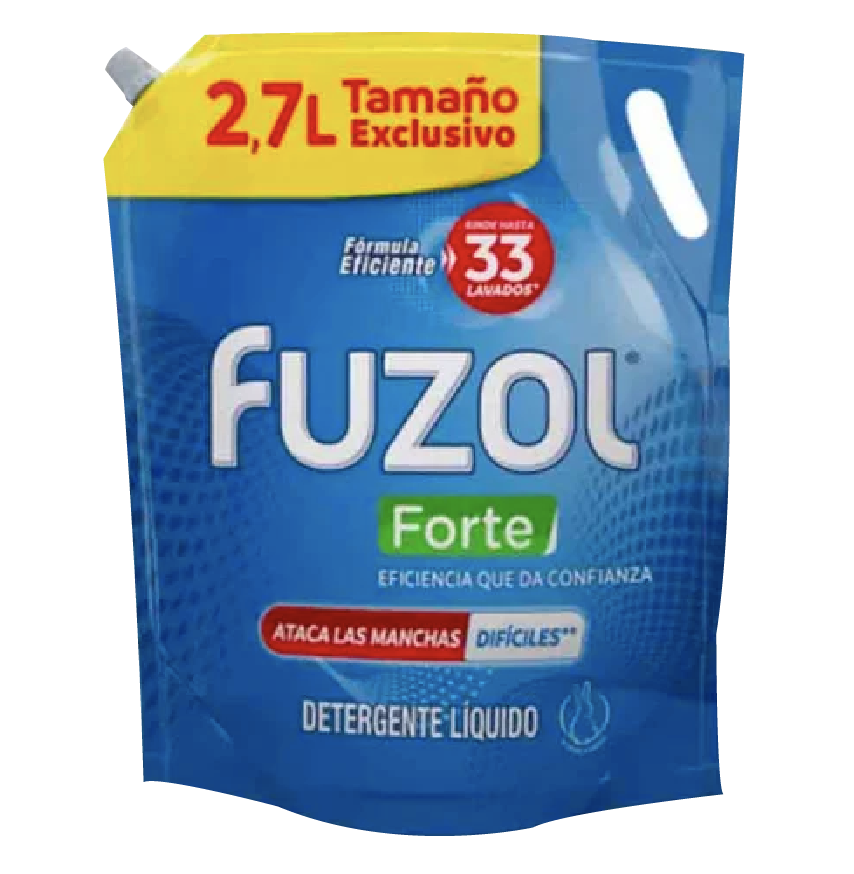 Detergente Liquido Forte BrisaFloral DP FUZOL 4x2,7L