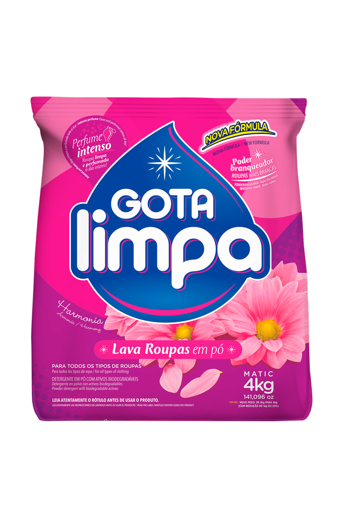 Detergente en polvo Armonia GOTA LIMPA 5x4,0kg